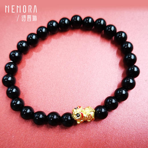 足金醒狮转运珠 黄金小醒狮转运珠HP431101 商品图3