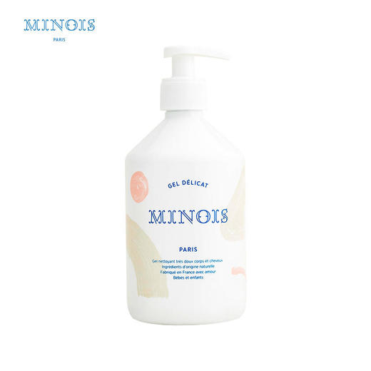 minoisparis婴幼儿童洗发沐浴露二合一新生儿可用500ML[福利品] 商品图1