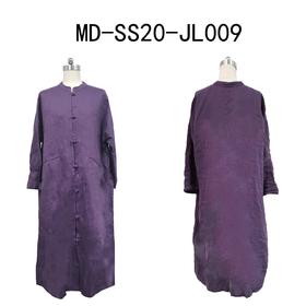 复古外袍紫色