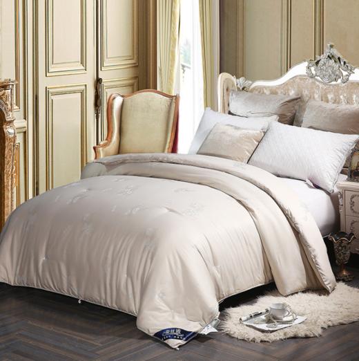 【床上用品】*桑蚕丝被全棉被芯空调被子母二合一加厚冬被双人春秋被纯棉夏凉被 商品图1