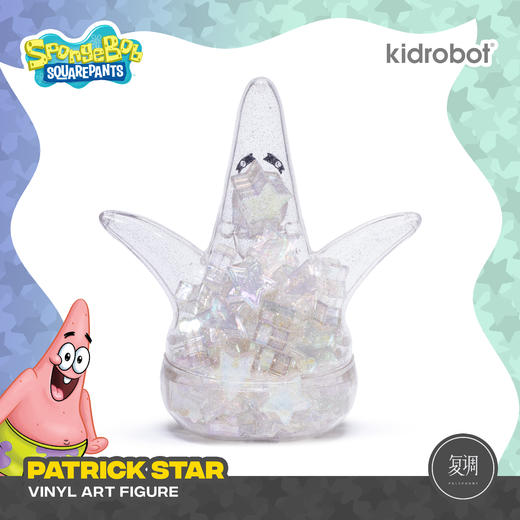 现货 Kidrobot 派大星 肥皂泡色 海绵宝宝 摆件 手办 SDCC限定版 商品图2