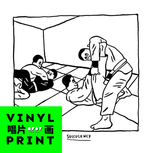 AFDT唱片画『柔术实战』▏12寸 商品图1