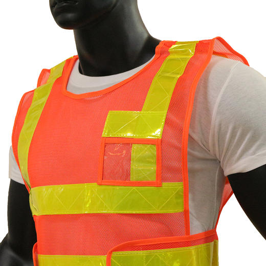 【定制】 PRO-036 网格口袋反光衣 商品图6