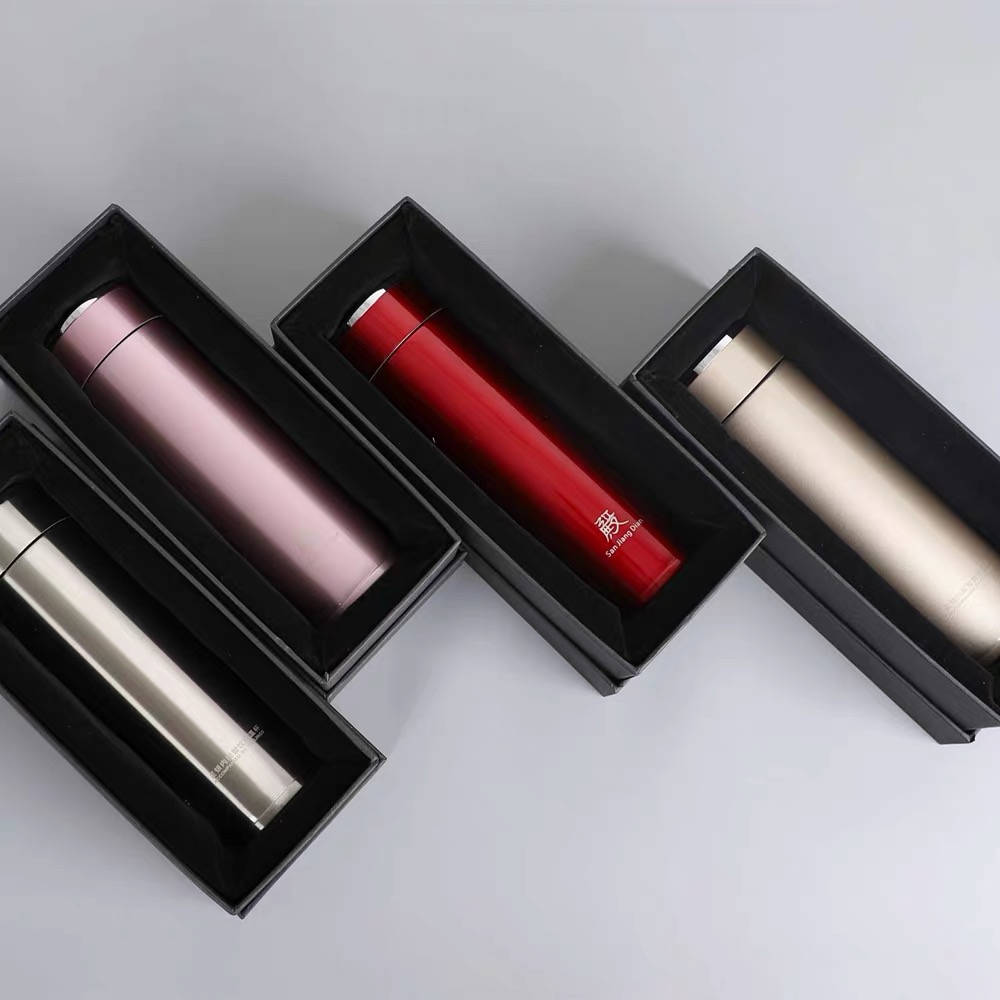 三江殿原创智能控温杯 保温杯 纯银内胆 999银 恒温水杯便携杯