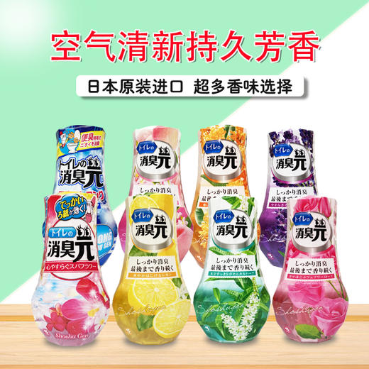 日本进口小林制药卫生间消臭空气清新剂 清新植物香 400ml 商品图1