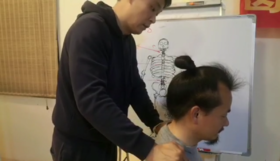 缓解颈椎病，颈部劳损，落枕等疾病|游老师正骨视频1