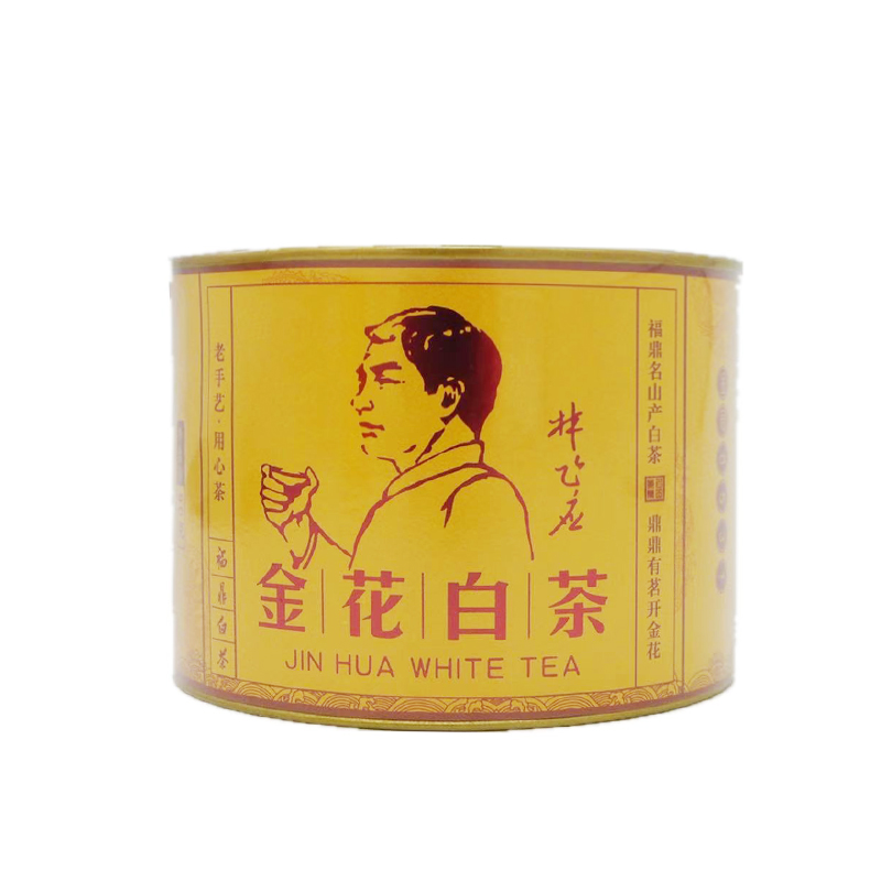 金花白茶 林飞应金冠8531 2009年寿眉 90g/罐 48罐/件