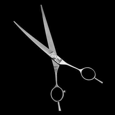 宠物剪 宠缘chonry 【经典款】直剪弯剪牙剪鱼骨剪（日本AUS-10钢） 商品图3