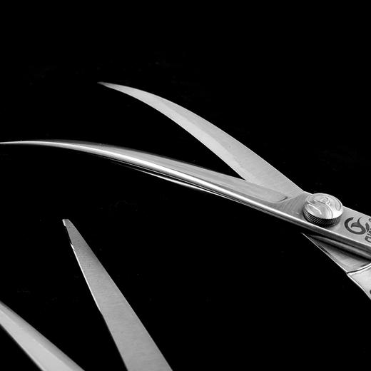 宠物剪【高端款】 宠缘chonry专业宠物美容剪刀 直剪弯剪牙剪鱼骨剪（日本440C钢） 商品图2