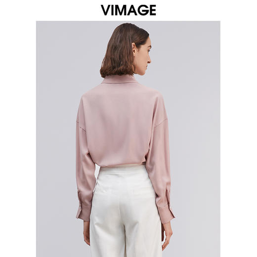 VIMAGE纬漫纪V1509101D衬衫 商品图3