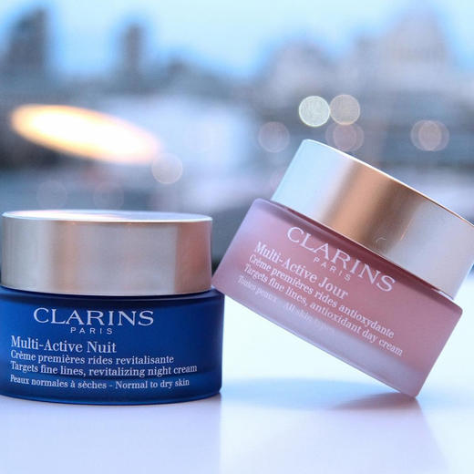 法国 Clarins娇韵诗 青春赋活多元早晚霜2件套 套装 (日霜50ml+晚霜50ml) 商品图11