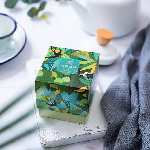 小方盒礼盒(绿茶) 商品图2