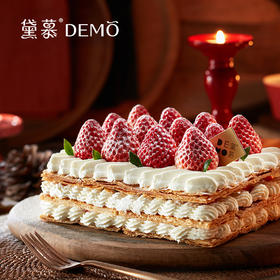 草莓拿破仑蛋糕丨Strawberry Mille-feuilles