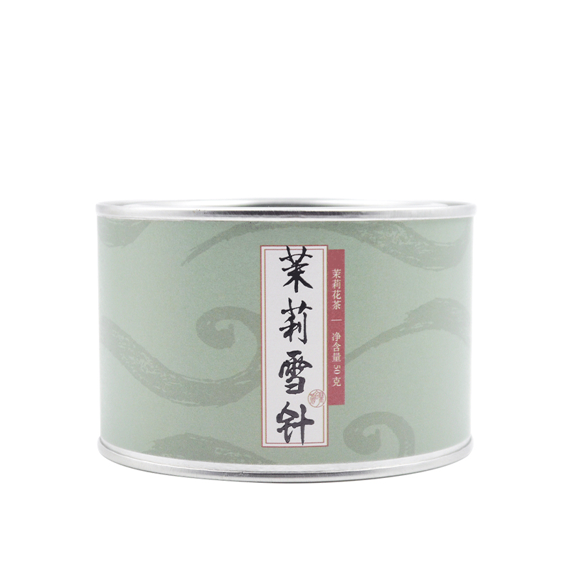 茉莉花茶 茉莉雪针 50g/罐 80罐/箱