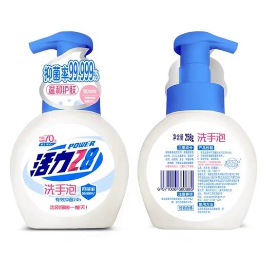 活力28抑菌洗手泡258g 商品图0