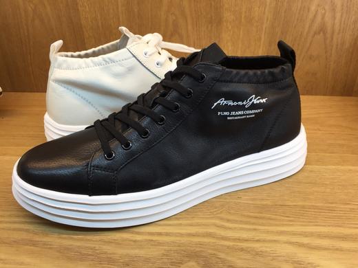 豪行2019春季新品时尚潮流休闲真皮男单鞋板鞋19159513专柜正品 商品图2