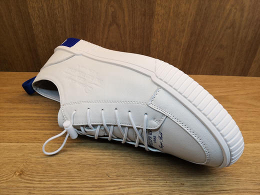 豪行正品2019新款男鞋单鞋19175062纯牛皮时尚运动休闲板鞋小白鞋 商品图1