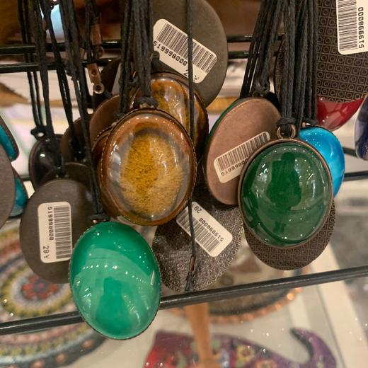 手工陶瓷片手链项链 商品图0