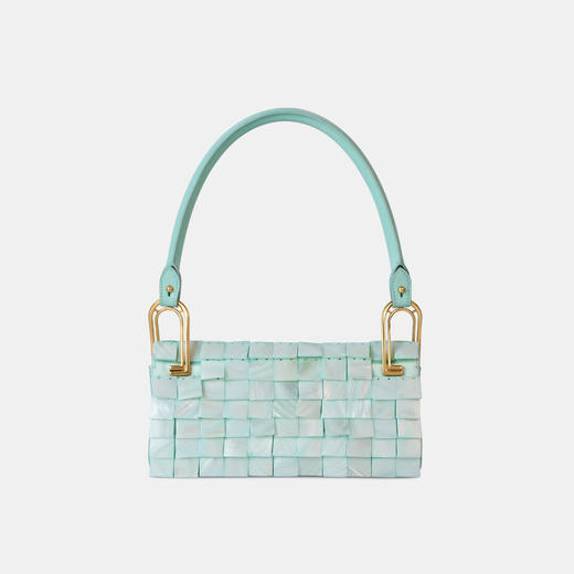 【默认微瑕 不退不换】贝母方块包 商品图3