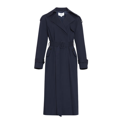 VIMAGE纬漫纪品牌女装春季新款洋气显瘦长款收腰气质风衣外套VA2104103 商品图4