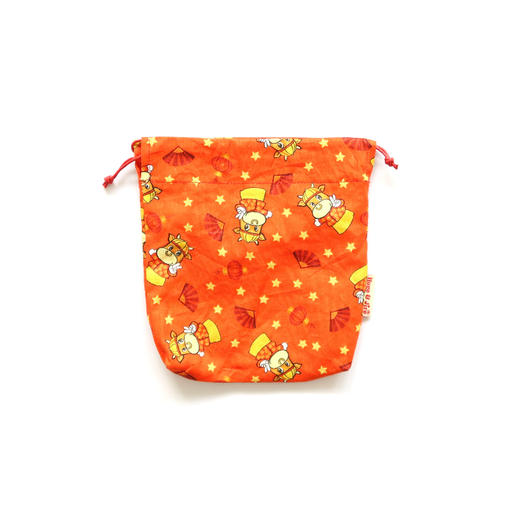 HUGOJIRO小号束口袋插画拜年牛牛 商品图0