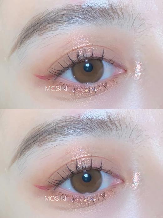 【白狮超推荐！】Mosiki旗下 · 甜酒褐｜奶茶色狗狗眼美瞳｜14.2mm参考着色属于中大直径 商品图3