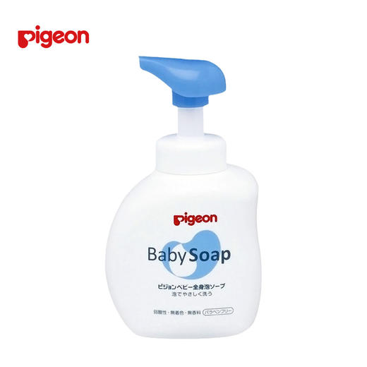 日本Pigeon贝亲二合一洗发沐浴露500ml 温和无香料添加 商品图1
