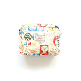 HUJI祤集Motley收纳包插画漫画小柴