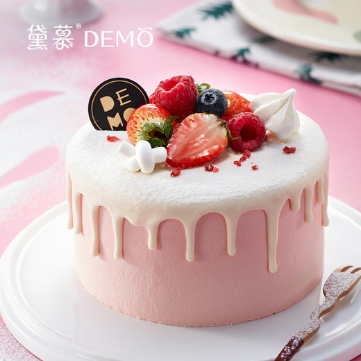 鲜莓映雪 · 草莓树莓奶油蛋糕丨 Fresh Berries Cream Cake 商品图0