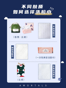 不同肤质该怎么挑洁面巾！拒绝盲选！
