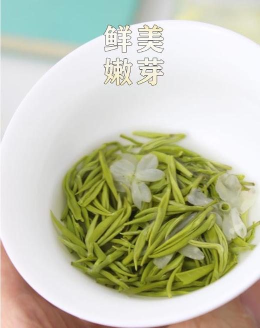 易鲜得诚意奉献 八窨·碧潭飘雪 新茶上市，茉莉花茶+茉莉雪竹  100克（二两品鲜装） 商品图6