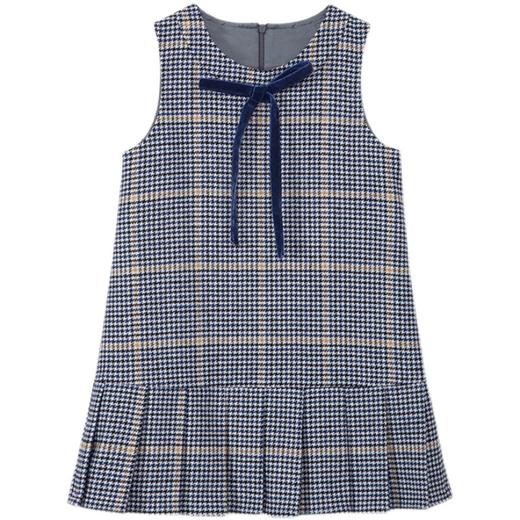 裁缝学苑TG86 毛呢背心裙纸样儿童服装女童样衣服童装打版裁剪图 商品图5