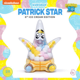 现货 Kidrobot 派大星 冰淇淋版 复调限定 摆件 潮玩 可爱 Patrick Ice Cream 复调限定
