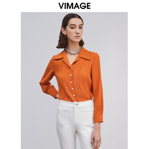 VIMAGE纬漫纪V1509102D衬衫 商品图1