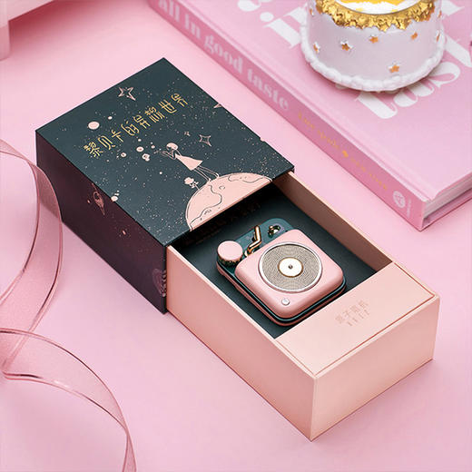 【好物】猫王·B612蓝牙音箱 | 装进口袋，满满复古黑胶风 商品图8