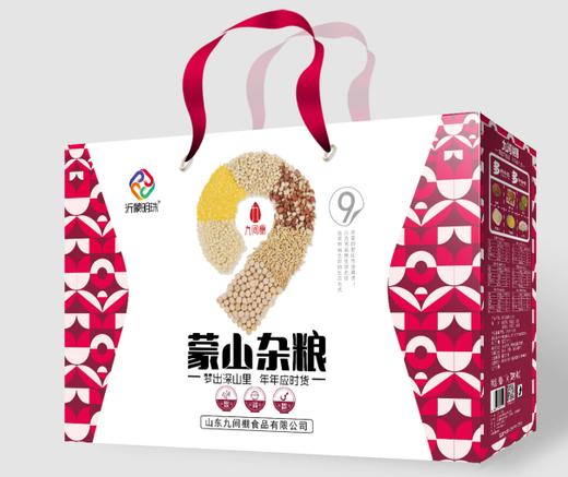 九间棚 蒙山杂粮 玉米渣大麦仁燕麦米豌豆黄豆高粱米1.8kg 商品图0
