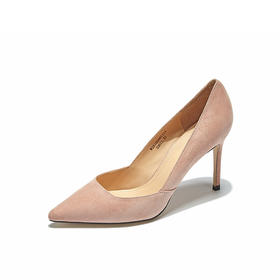 westory商场同款纯色简约高跟鞋细跟女鞋浅口单鞋W281E50011