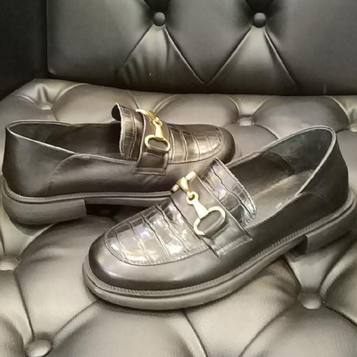 lfgj  jeans  BB915春季新品中性复古乐福鞋 商品图5