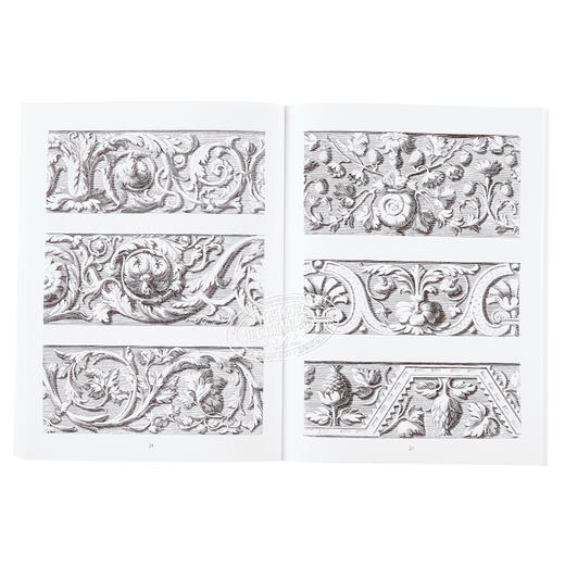 【中商原版】巴洛克式装饰品及设计 英文原版 Baroque Ornament and Designs 商品图6