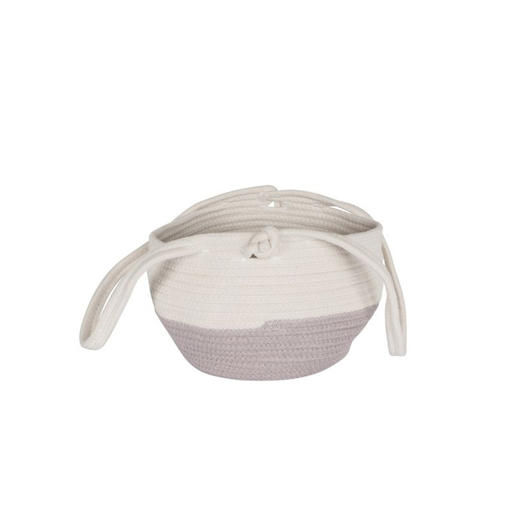 NS家居ns furniture印度进口双色棉绳收纳篮-NSDE-90011824*00/NSDE-90011825*00/NSDE-90011826*00 商品图0