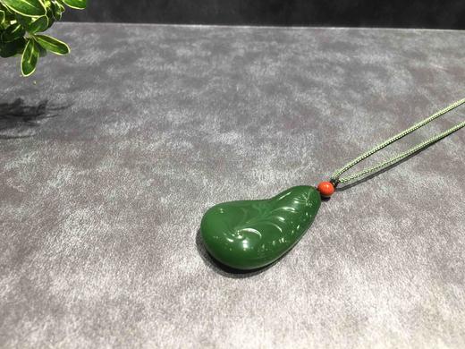 【御珠宫坊】碧玉兰花挂件 商品图2