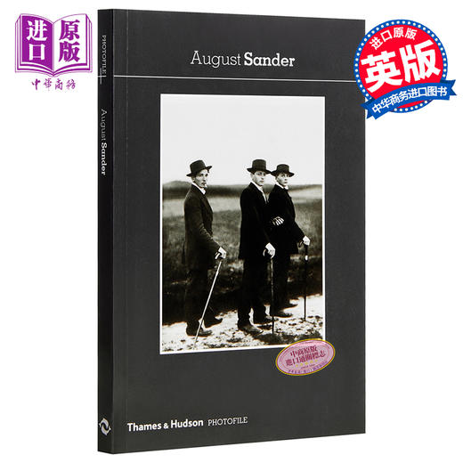 【中商原版】奥古斯特·桑德 英文原版 August Sander (PHOTOFILE) 商品图0