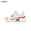 westory2018秋季款小白鞋百女鞋搭厚底老爹鞋休闲鞋W283M70001 商品缩略图2