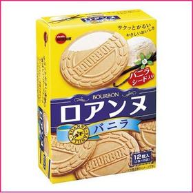 日本Bourbon 波路梦香草夹心奶油饼干威化饼干 85g（329090）
