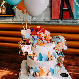 马戏团 奶油蛋糕