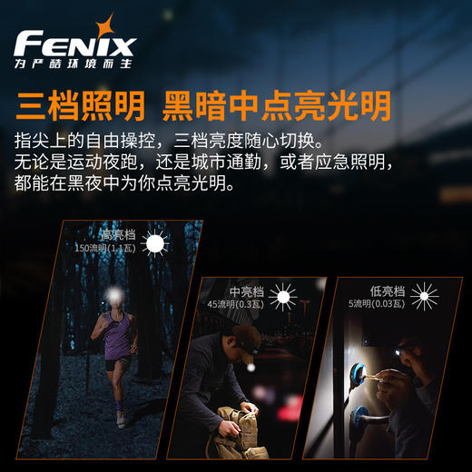 Fenix菲尼克斯MINI-LITE迷你强光小手电筒USB充电LED钥匙扣多功能EDC 商品图4