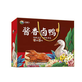 莹丽方酱香卤鸭 传统工艺 用料考究 酱香卤味500g*2袋