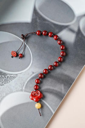 【青山特惠】原创设计-小叶紫檀0.8 手串 y15