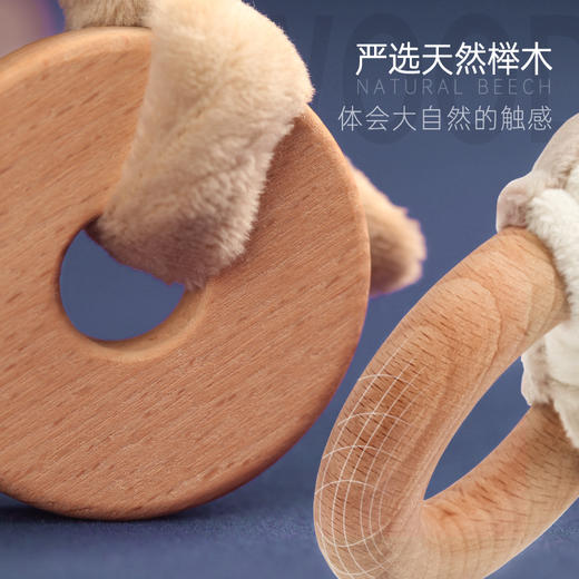 Kaichi安抚巾礼盒婴儿可入口安抚玩偶0-1岁宝宝睡眠毛绒手偶安抚玩具 商品图3