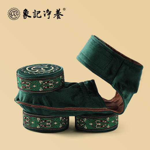 分销【足底三联】艾灸盒/套装--54柱艾柱+铜盒+布套+穴位图/无烟艾灸套装/随身灸 商品图7